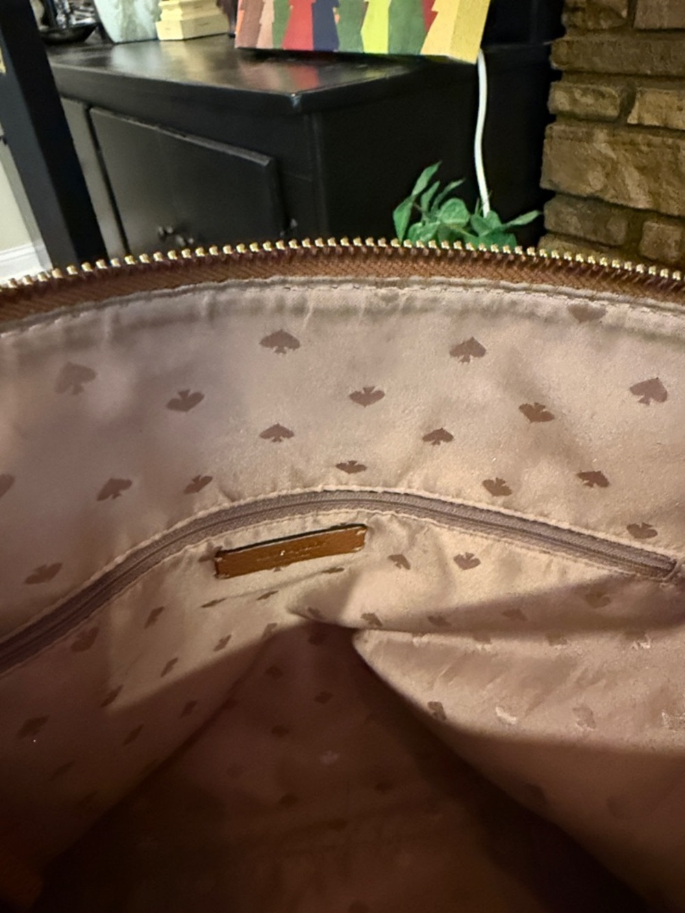 kate spade Leather Tote in Saddle Tan with Tassels - Picture 16 of 16